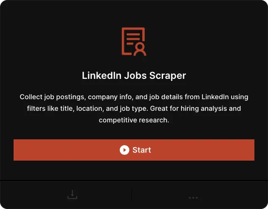 LinkedIn Jobs Scraper